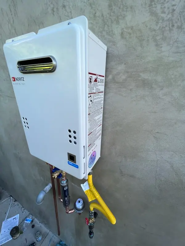 Tankless water heater installation for Benning homes
