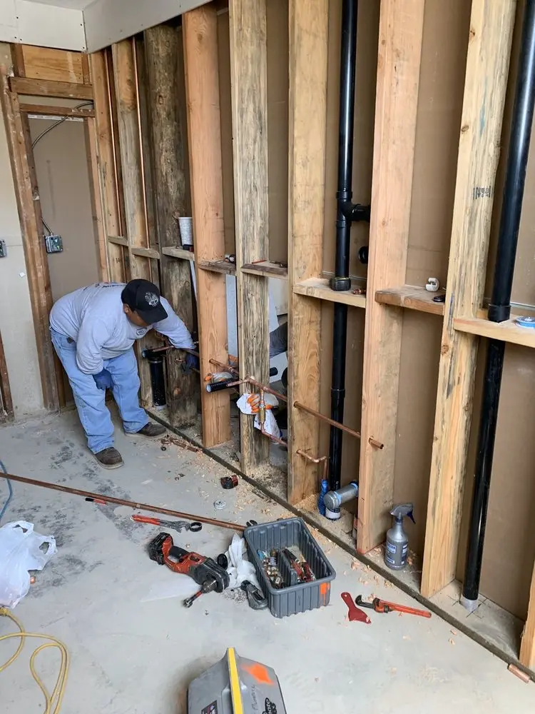 Commercial rough-in plumbing for Commercial Plumbing in Benning